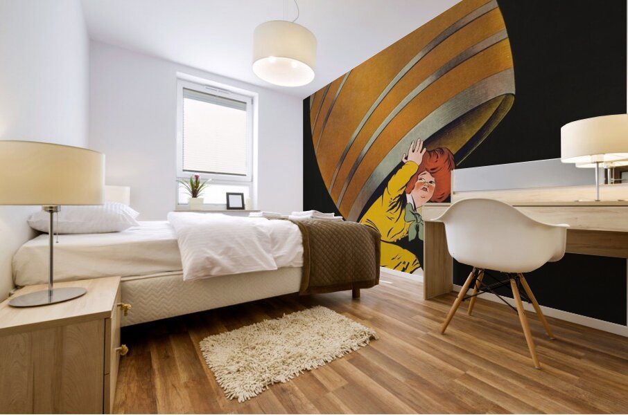 Cognac Pellisson 1907 by Leonetto Cappiello Mural print