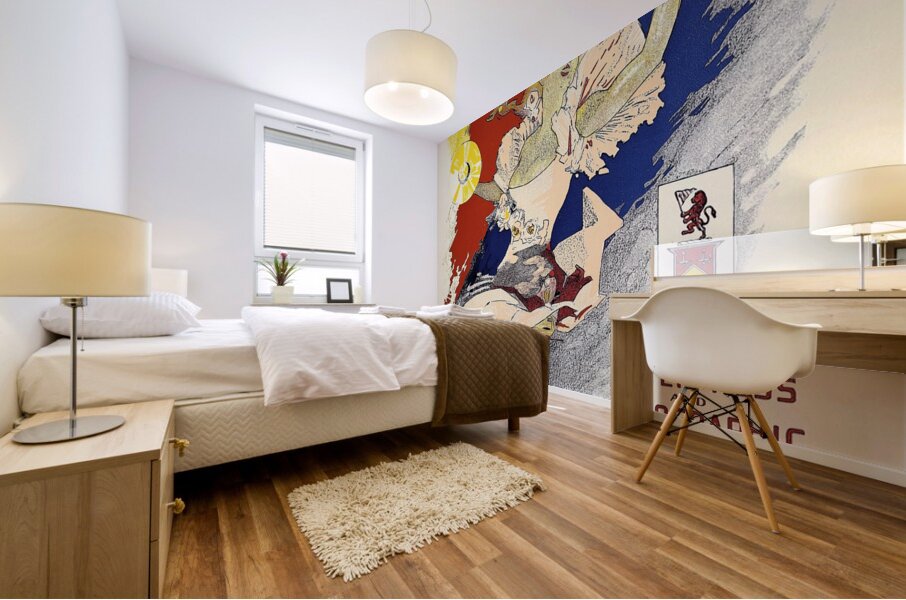 Ault and Wiborg Ad. 089 1890-1913 Poster by Jules Chéret Mural print