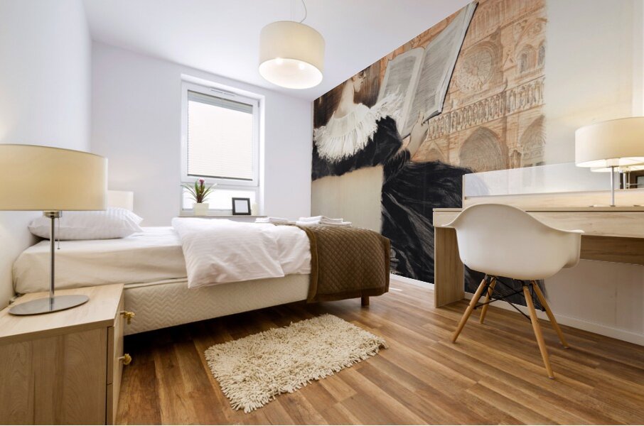 Librairie Romantique 1887 Poster by Eugène Samuel Grasset Mural print