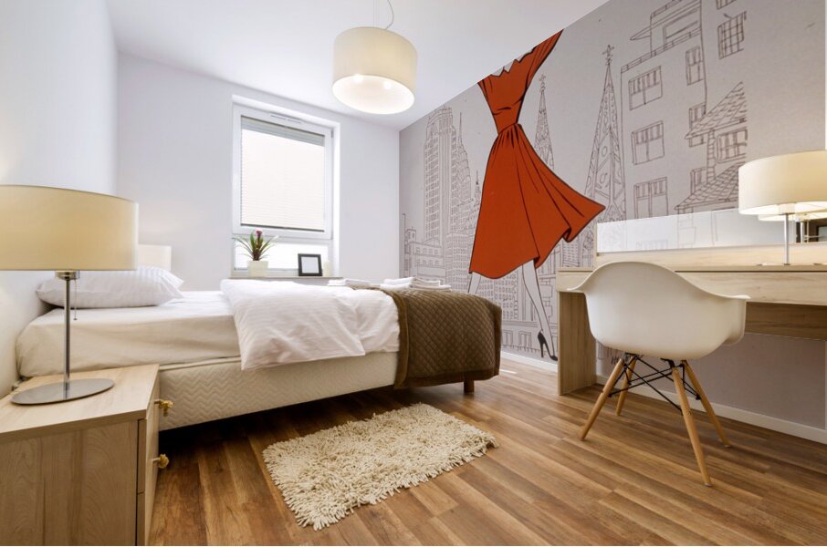 Rosalind Russell in the new musical comedy Wonderful Town 1953 Artcraft Lithograph Poster 1905–1970 Mural print