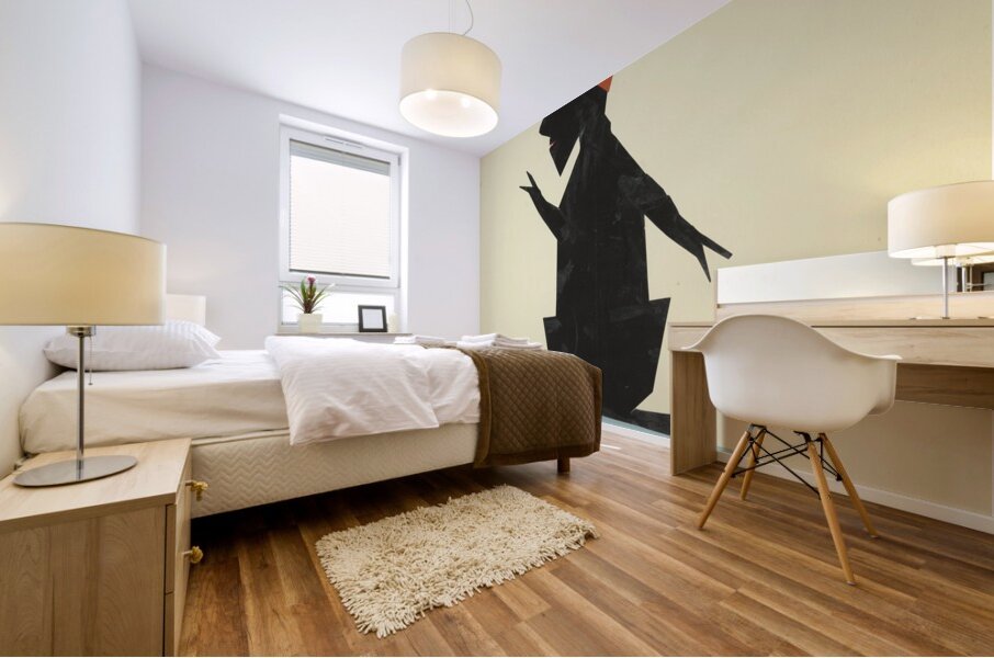 ‘Ich ging in die Vertrauungsfalle …’ 1932  My Pictures Become Wilder and Wilder By John Elsas Mural print