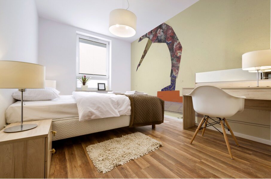 ‘Selbst ein König wird sich bücken …’ 1931  My Pictures Become Wilder and Wilder By John Elsas Mural print