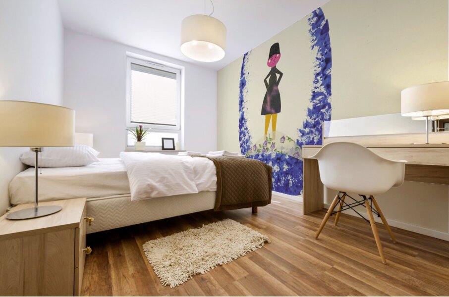 ‘Weil mein Bild ist modern …’ 1932  My Pictures Become Wilder and Wilder By John Elsas Mural print