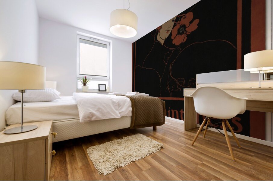 Folly or Saintliness by Ethel Reed Mural print