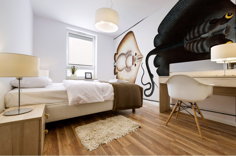 Sea-Eagle Raja Aquila Mural print