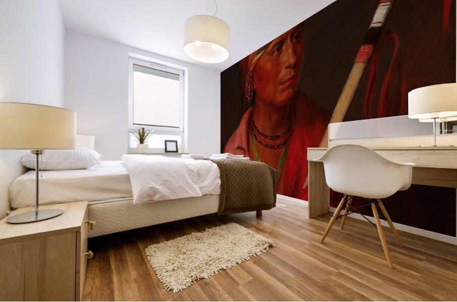 No Heart Nan-Che-Ning-Ga 1837 Mural print