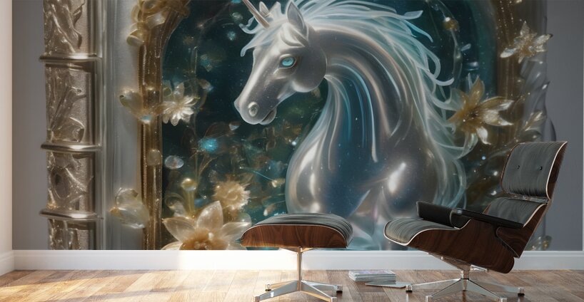 Fabled Horse Book By ISHISH Wall Murals