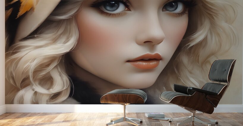 Agatha Moreira Likeness By ISHISH Wall Murals