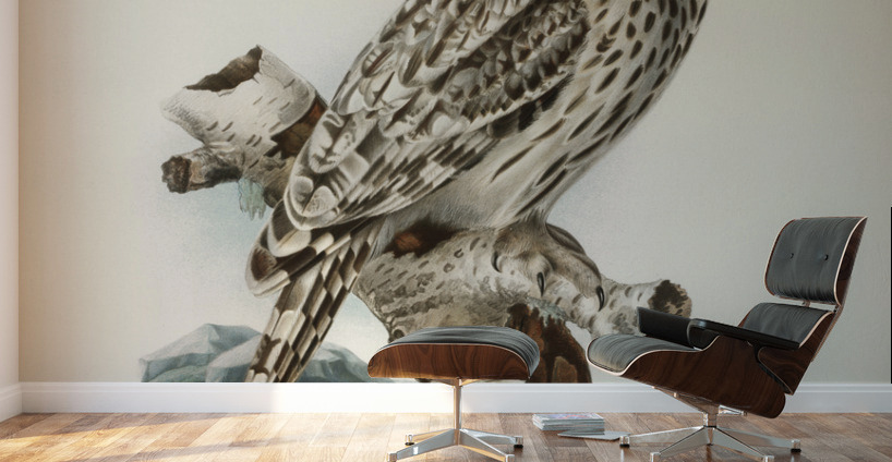 Strix uralensis ♀ Wall Murals