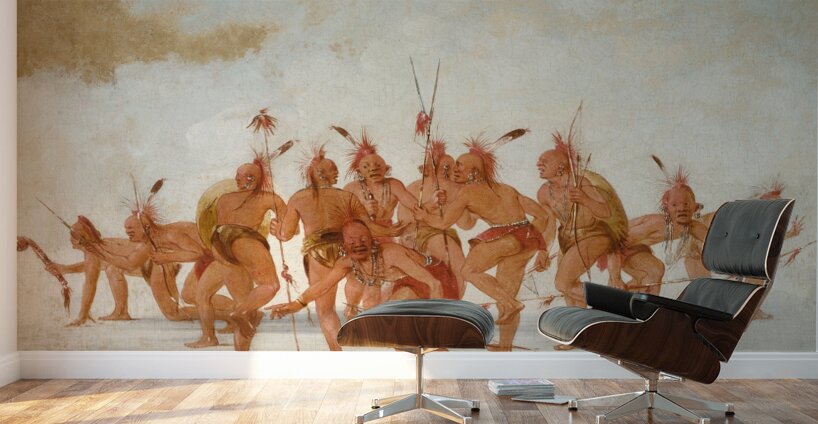 Discovery Dance Sac And Fox 1835-1837 Wall Murals