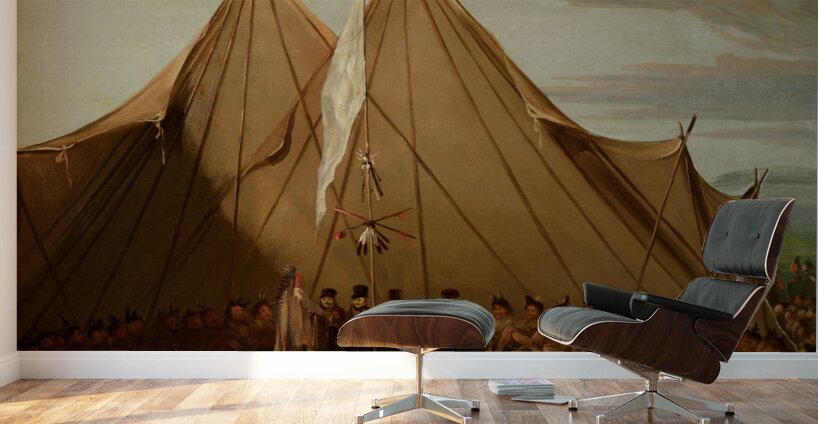 Sioux Dog Feast 1832-1837 Wall Murals