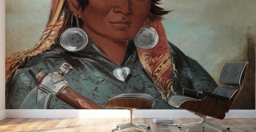 Wáh-Pe-Say The White 1830 Wall Murals