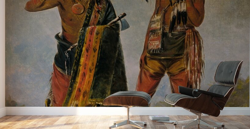 Two Young Men 1835 Wall Murals