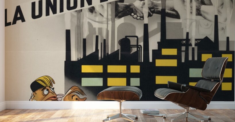 La Unión es la Fuerza Wall Murals