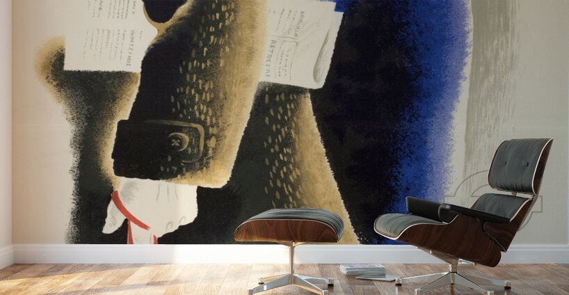 In the Blackout – Wear or Carry Something White Wall Murals