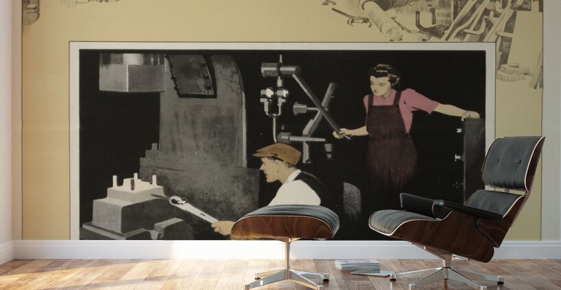 Back Room Boys’ They Also Serve – Car Maintenance Wall Murals