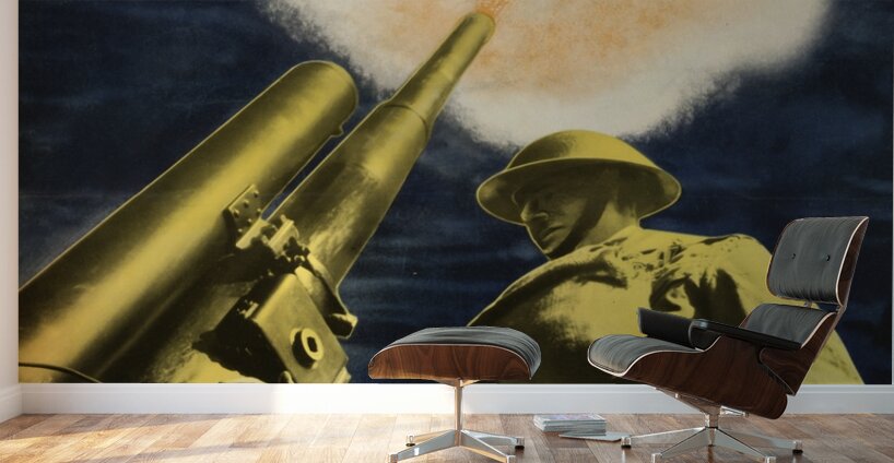 Make Your Money Provide the Driving Power – Put it in the Post Office Savings Bank Wall Murals