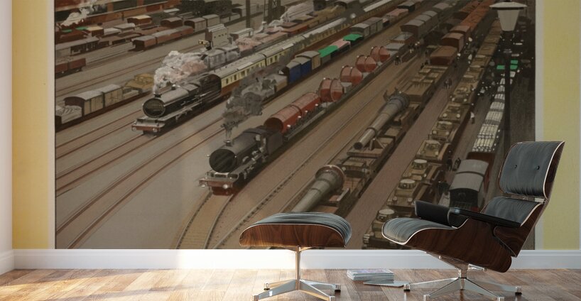 Railway Equipment is War Equipment Wall Murals