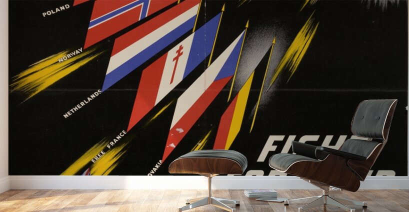 Fight For Your Flag Wall Murals