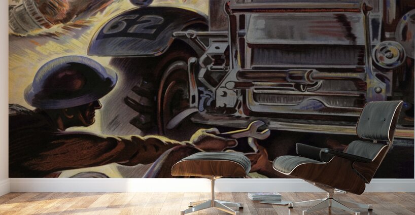 Front-Line Breakdowns Can Lose Battles – That’s Why Our Workmanship Counts  Wall Murals