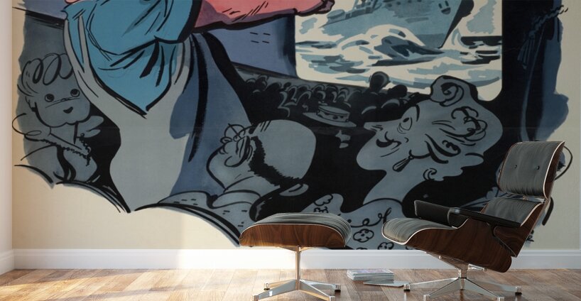 Ca C’est Mon Bateau! On Peut Compter Dessus! Wall Murals