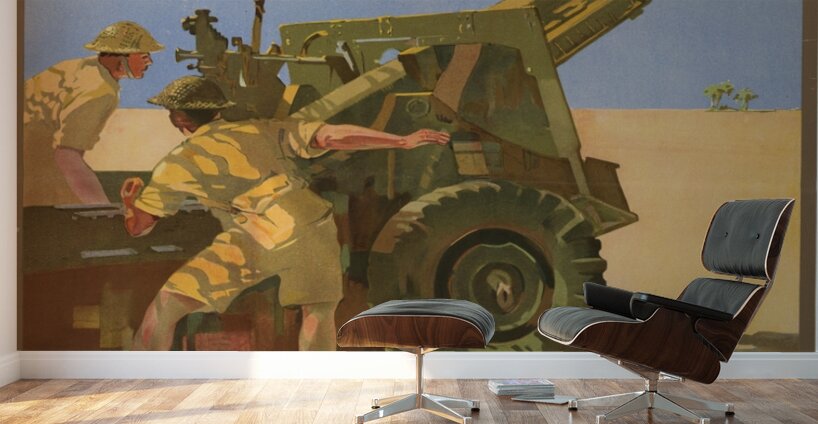 Camouflage Nets – Baffle the Hun Wall Murals