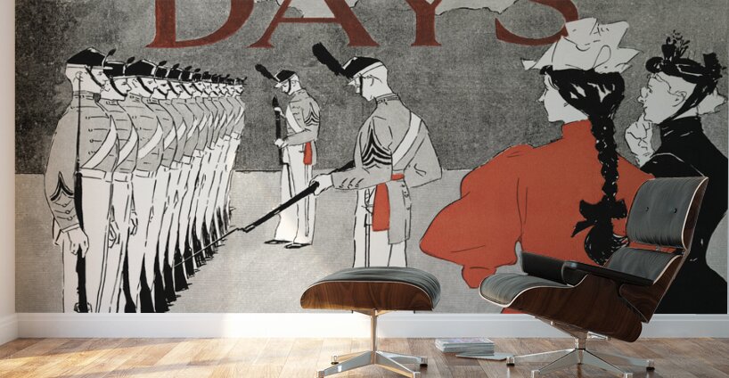 Cadet Days 1894  by Edward Penfield Wall Murals