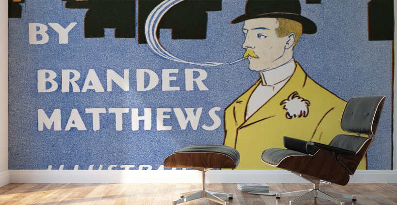 Vignettes of Manhattan 1895 by Edward Penfield Wall Murals