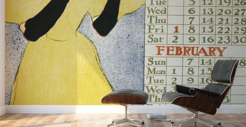 Calendar 1897 1896 by Edward Penfield Wall Murals