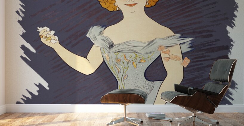 Odette Dulac 1903 by Leonetto Cappiello  Wall Murals
