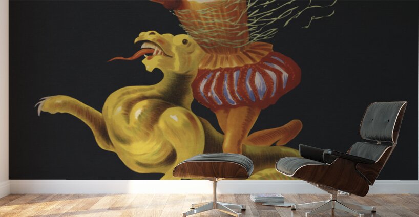 Chaussures Perrouin freres Nantes: La grande marque francaise 1909 by Leonetto Cappiello Wall Murals