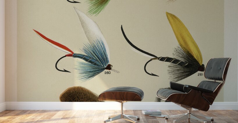 Bass Flies  Wall Murals