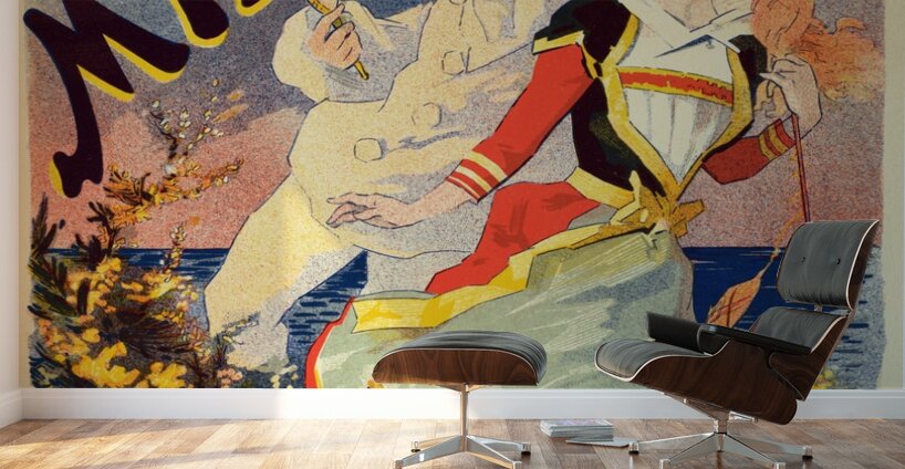 Le Miroir 1899 Poster by Jules Chéret Wall Murals