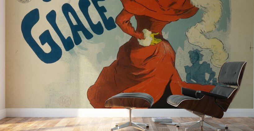 Palais De Glace Champs Elysées 1893 Poster by Jules Chéret Wall Murals