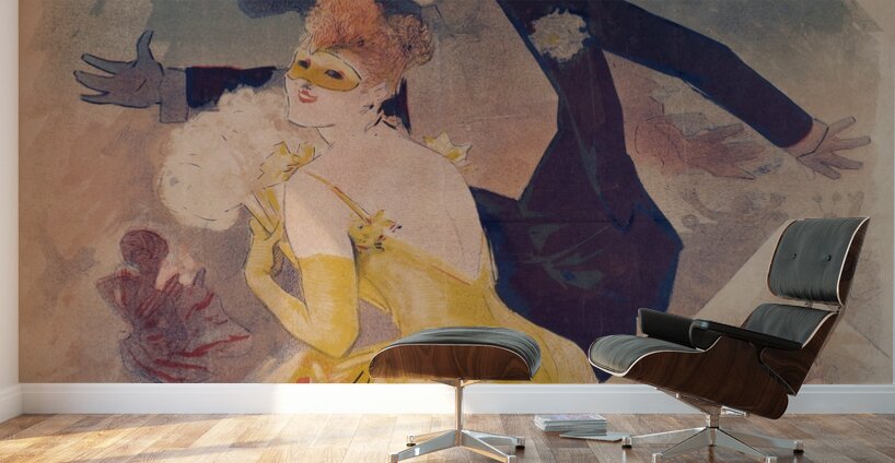 Theatre National De L’opera Carnaval 1892 1892 Poster by Jules Chéret Wall Murals