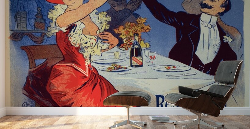Taverne Olympia 1900 Poster by Jules Chéret Wall Murals