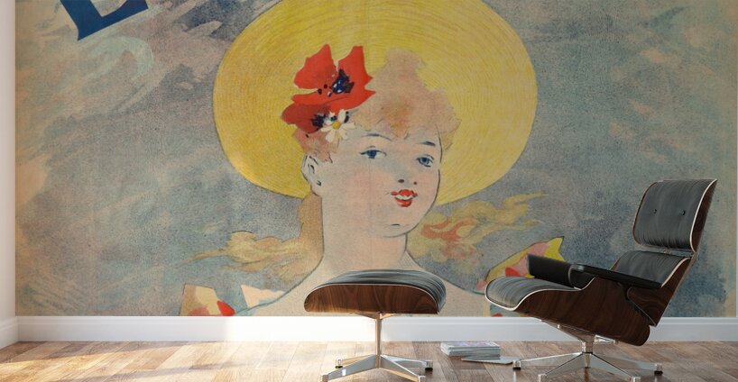 Bookstore Ed. Sagot  Poster by Jules Chéret Wall Murals