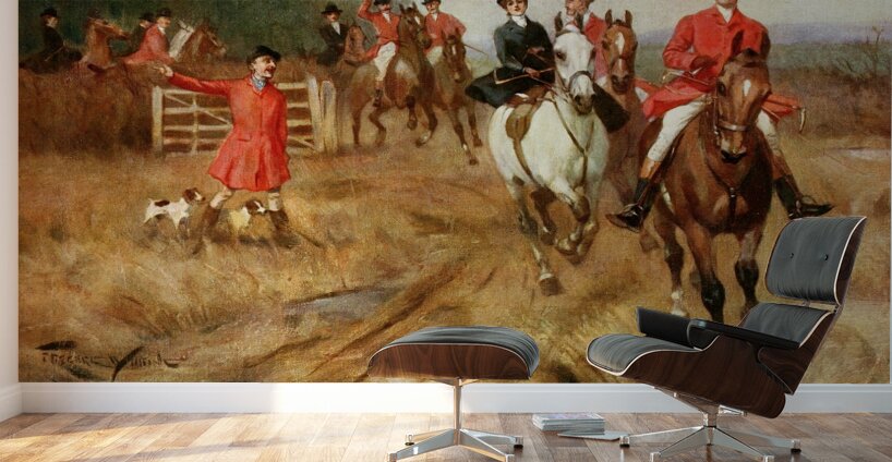 Viewed By The Runner Frederic Whiting English 1874–1962 Wall Murals