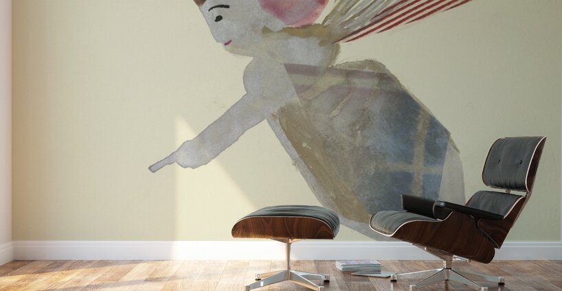 ‘Den falschen Engel …’ 1932  My Pictures Become Wilder and Wilder By John Elsas Wall Murals