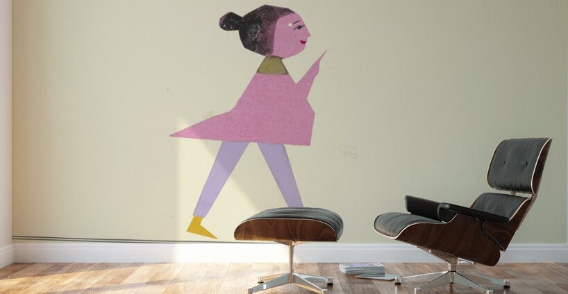 ‘Auch hat einen Liebessinn …’ 1932  My Pictures Become Wilder and Wilder By John Elsas Wall Murals