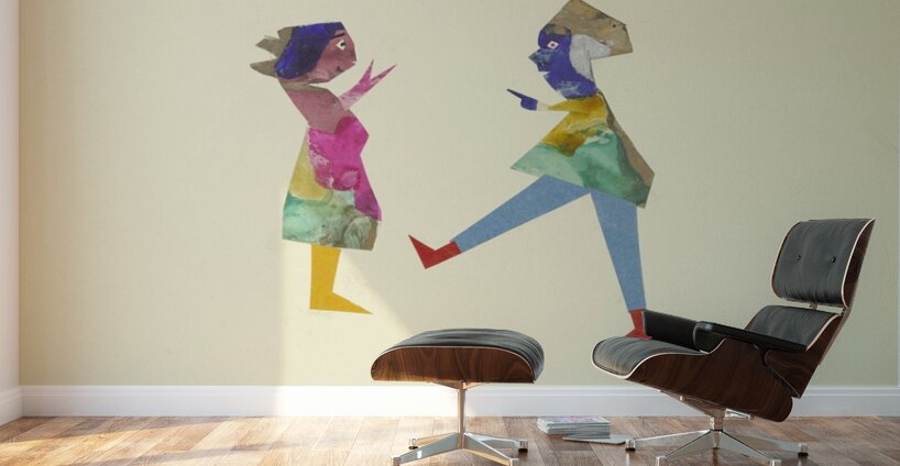 ‘Und will ein Mann ein Weib studieren …’ 1932  My Pictures Become Wilder and Wilder By John Elsas Wall Murals