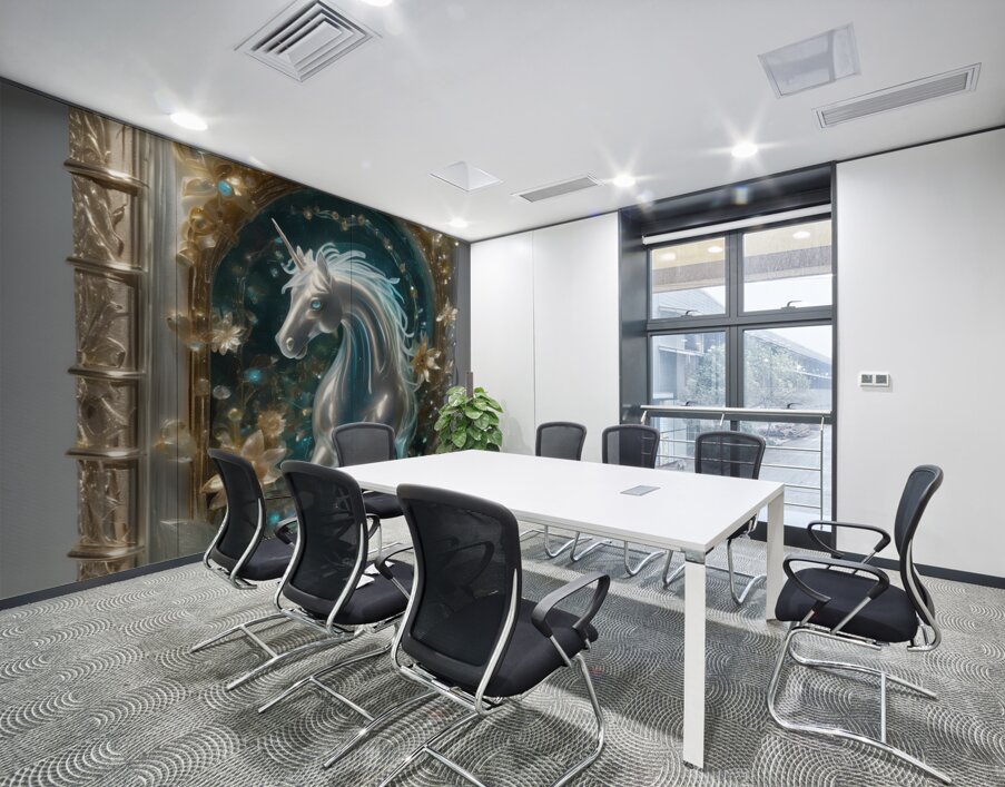 Fabled Horse Book By ISHISH Wall Printing