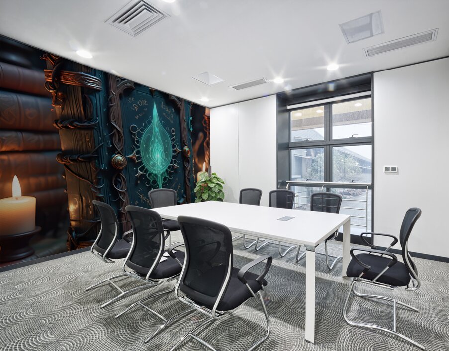 Wizards Spell Book By ISHISH Wall Printing