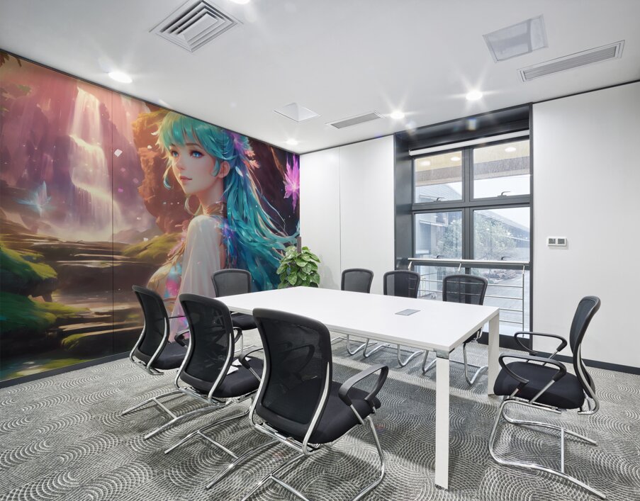 Spirit Girl By ISHISH Wall Printing