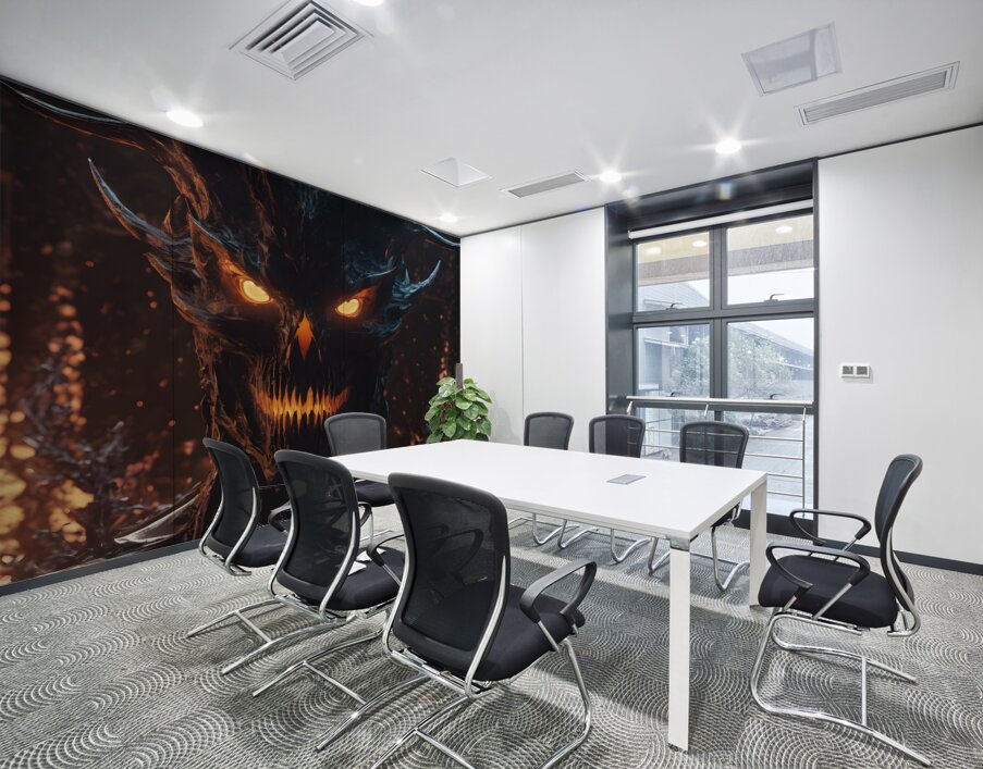 Grim Fusion Devil By ISHISH Wall Printing