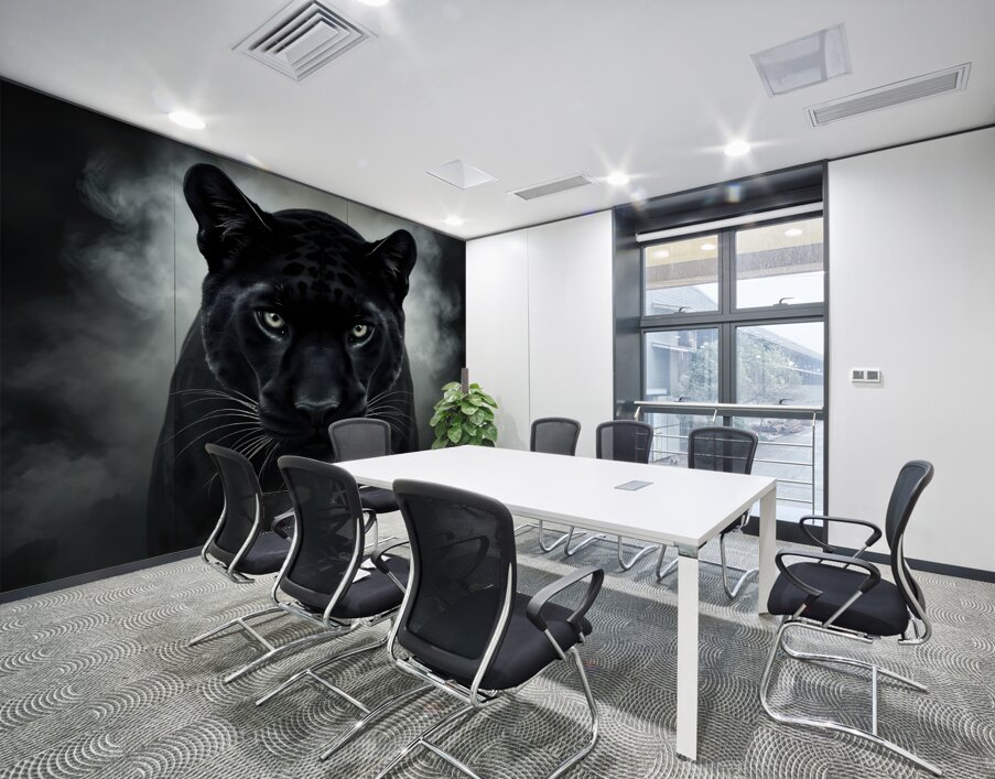 Mysterious Black Panther By ISHISH Wall Printing