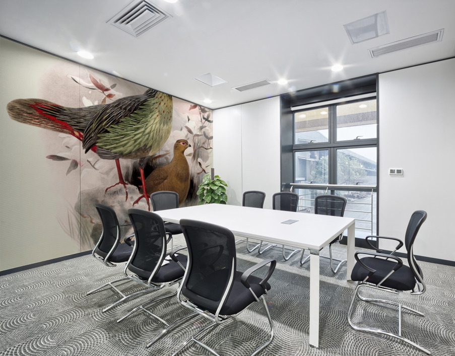 Ithalginis cruentus. 1872 Wall Printing