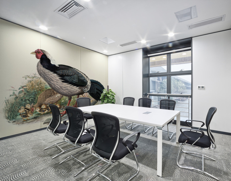 Euplocomus albo-cristatus. 1872 Wall Printing