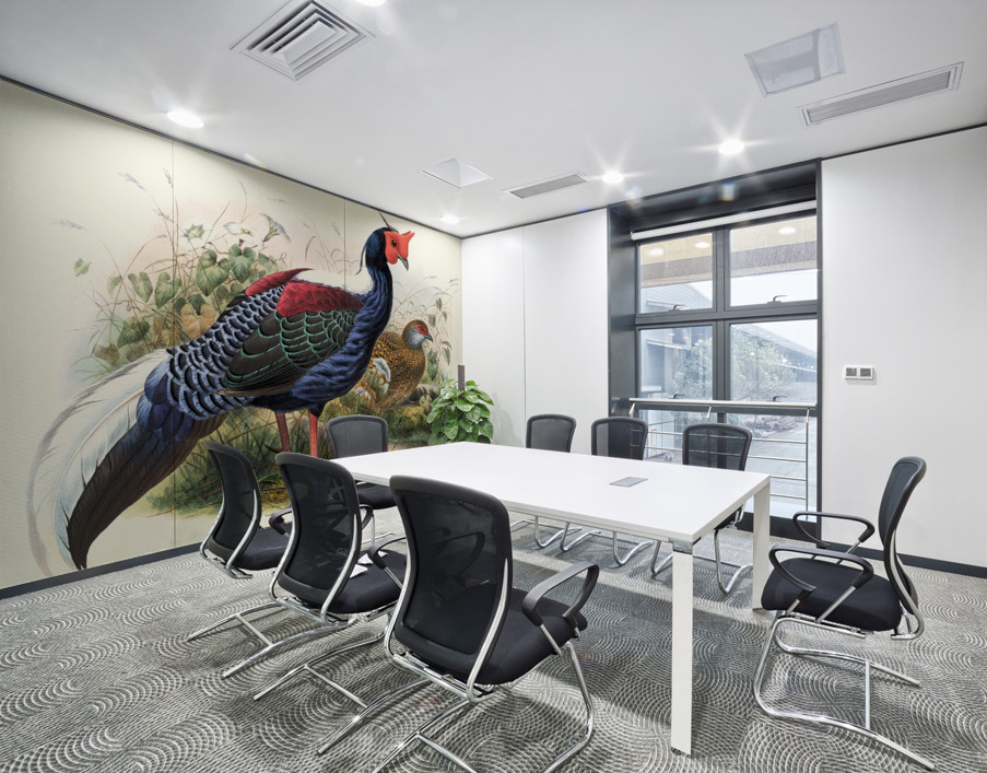 Euplocomus Swinhoei. 1872 Wall Printing