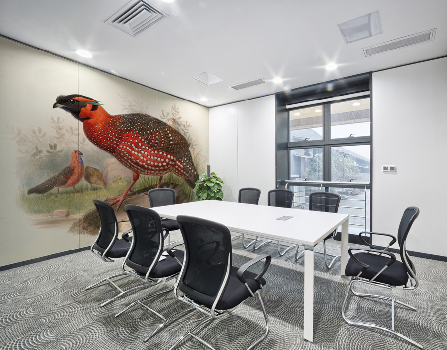 Ceriornis satyra. 1872 Wall Printing